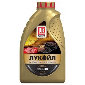 Масло моторное ЛУКОЙЛ Люкс 5W40 SN/CF синтетика 1л