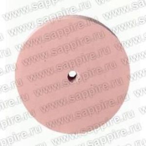 Резинка силикон. розовая, диск 22х3мм, №1200, R22SF, (5526)