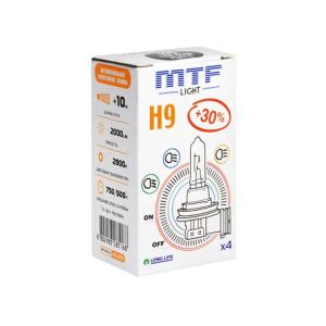 H9 MTF 65W  -Standart +30% светимости/1 шт.