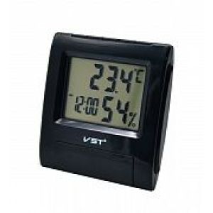 Термометр VST-7090S (7196/7489) влажность, часы будильник