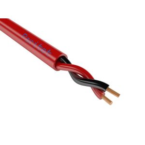 кабель КСРВнг(А)-FRLS 2х2х0,80 мм (0,5 мм²) красный (101982), Оболочка - ПВХ пластикат пониженной пожарной опасности с низким дымо- и газоведением, ГОСТ 31565-2012 - П1б.1.2.2.2. Предел огнестойкости кабелей в условиях воздействия пламени – не менее