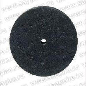 Резинка силикон. черная, диск 22х3мм, №220, R22m, (5528)