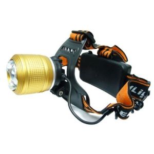 фонарь налобный SL-33/HL-900 , с фокусировкой, з/у 12/220v, 2*3,7v