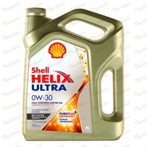 Масло моторное SHELL Helix Ultra ECT 0W30 SN, С2/C3 синтетика 1л