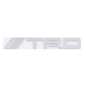 Шильд накл. TRD Серый 150*20mm металлопластик