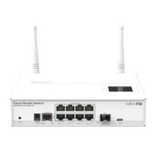 Маршрутизатор MikroTik Cloud Router Switch <CRS109-8G-1S-2HnD-IN> (RouterOS L5)