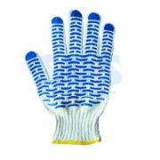 перчатки ХБ с покрытием ПВХ (Волна), 4-5 нитей (09-0201/09-0214/09-0212)