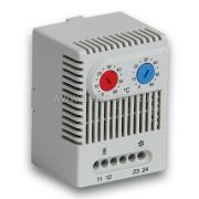 Термостат SNR THERM-BCH (13628) AC 15A (2A) / 10A (2A) 250v. DC-30w 24v для вентиляторов и обогревателей