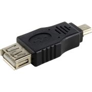 Переходник USB AF->mini-B 5Pin (165999)