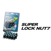 Гайки Project Mu Lock7 1,25 Металл Хром синие Nissan, Subaru, Suzuki, Mazda, ВАЗ