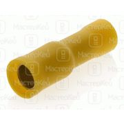 клемма гн кругл 6.3мм LVG5-5F (FRD5.5-195) желтый (08-0232)