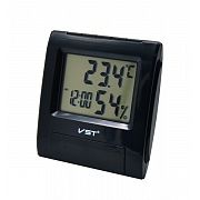 Термометр VST-7090S (7196/7489) влажность, часы будильник