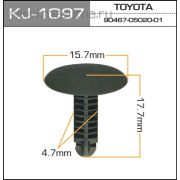 Клипса KJ-1097/K-029