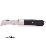 нож НМ-02, монтерский складной с прямым лезвием монтерский складной с прямым лезвием