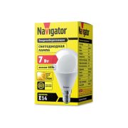 Лампа LED-Шар-7w 220v E14 2700K диммер Navigator