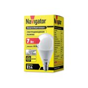 Лампа LED-Шар-7w 220v E14 4000K диммер Navigator