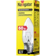 Лам/свеча Navigator  B60 60W E27  94329