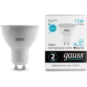 Лампа Gauss Elementary MR16 11W 850Lm 4100K GU10 13621