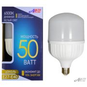 Лампа светодиодная LED-Super 50Вт 220-240В Е27/Е40 6500К 4500Лм AKTIV ELECTRO