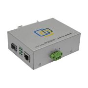 Медиаконвертер 10/100/1000-Base-T / 1000Base-FX с SFP-портом в индустр исп.SNR-CVT-1000SFP-I (14771), 5,6 Ватт, DC 10-40V/0.5A ,  -40 до +85С