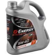 Масло моторное G-Energy Synthetic Active 5w30 SL/CF, A3/B4 синтетика 4л.