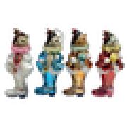 Ёлочная игрушка «Кот в сапоге» (781374) 12,5 см, стекло
