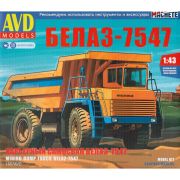 Модель AVD Models 1507AVD Автомобиль БЕЛАЗ-7547 1/43