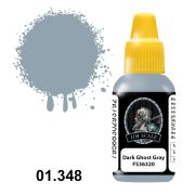 Краска акрил 01.348 Jim Scale под аэрограф цвет Dark Ghost Gray (FS36320), 20 мл.