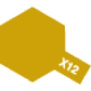 Краска акрил 81512 TAMIYA X-12 (золото) глянцевая