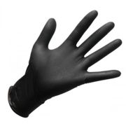 Перчатки нитриловые XL черные CF пара