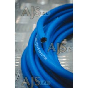 Шланг маслобензостойкий синий AJS D=9,5mm армированная маслобензостойкая резина, покрытая синей прорезиненной оплеткой, маслобензостойкий, не боится низких температур держит давление до 8кг, соответствует фитингам AN6