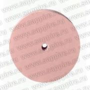 Резинка силикон. розовая, диск 22х3мм, №1200, R22SF, (5526)