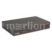 Коммутатор D-Link <DES-1008P/C1A> 8-port Desktop Switch with 4-port PoE (8UTP, 10/100Mbps, 52Вт)