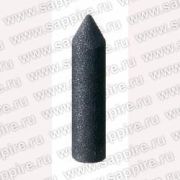 Резинка силикон. черная, конус 24х6мм, №220, S6m, 5539