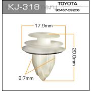 Клипса KJ-318