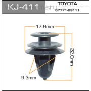 Клипса KJ-411