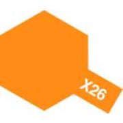 Краска эмаль 80026 TAMIYA X-26 (Прозрасно-оранжевая) Clear Orange