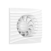 Э/вентилятор SILENT 4C matt white, осевой вытяжной с обратным клапаном D 100, декоративный