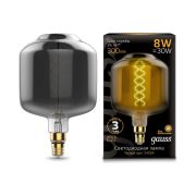 Лампа Gauss LED LED Vintage Filament DL180 8W E27   620lm 2400K 164802008