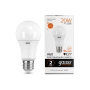 Лампа Gauss LED Elementary A60 20W 1520Lm E27 3000K 23219