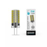 Лампа Gauss LED Elementary G4 AC210-240V 5W 400Lm 4100K 18025