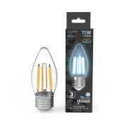 Лампа Gauss LED Filament Свеча 11W 830Lm E27 4100K 103802211