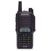 р/станция BAOFENG UV-9R PRO, 8Вт, UHF 400-520 МГц, VHF 136-174МГц,Шаг канала:2.5/5/6.25/10/12.5/20/25/50, з/у USB -Type-C,Li-ion 7.4В/⩽1800 мАч, Количество ячеек памяти 128, IP67