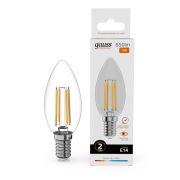 Лампа Gauss LED Filament Elementary Свеча 10W 650Lm E14 2700K 32110