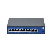 Коммутатор ST-S84POE (2M/120W/A), Switch POE 8-ми портовый для обеспечения  проводных сетей напряжением 48В, 10 Ethernet портов  (8 PoE+2Up-link), Нагрузка номинальная на порт: 15 Вт, Макс.нагрузка на порт: 30 Вт, Входное напряжение: 100-240 Вольт п