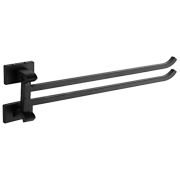 Полотенцедержатель двойной Gappo G0712-6 черный