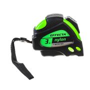 Рулетка Effecta Nylon 3м/16мм с магнитом, автостопом, лентой нейлон