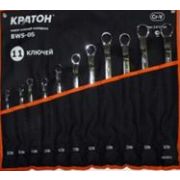 Набор ключей накидных Кратон BWS-07 11 предметов (8-27мм)