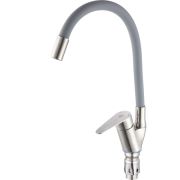 Смеситель для умывальника Латунь aQuaDv, Излив 15 см, шпиль,40 мм, Арт brass 041 - 41