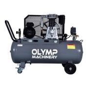 Компрессор воздушный «OLYMP MACHINERY» AC-150/80R (3кВт / 150л / 10бар / 500л.м / 220B)